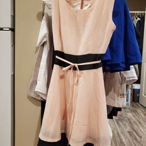Salmon dress